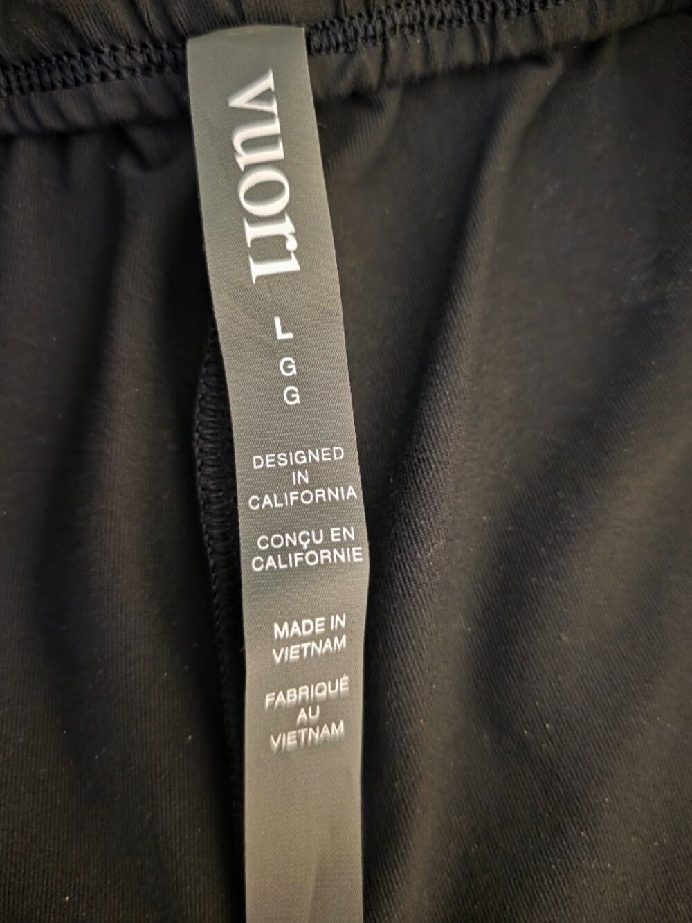 Vuori Villa Everyday Wide Leg Pants Black Large NWOT - Picture 8 of 13
